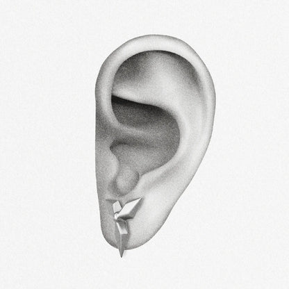 PUNK PETAL EAR STUDS